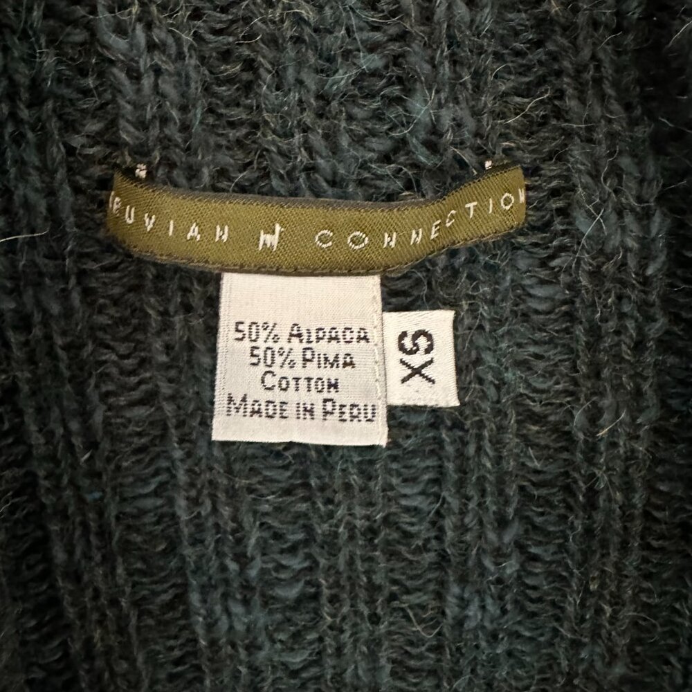 Peruvian Connection Size Extra Small Open Front C… - image 2
